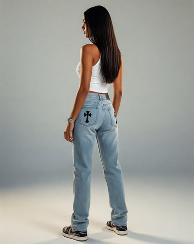 JEMI Cross Detail Crop Top