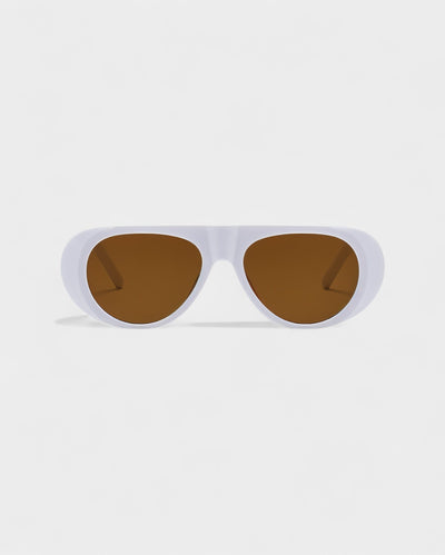 JONNA Oversized Oval Frame Sunglasses