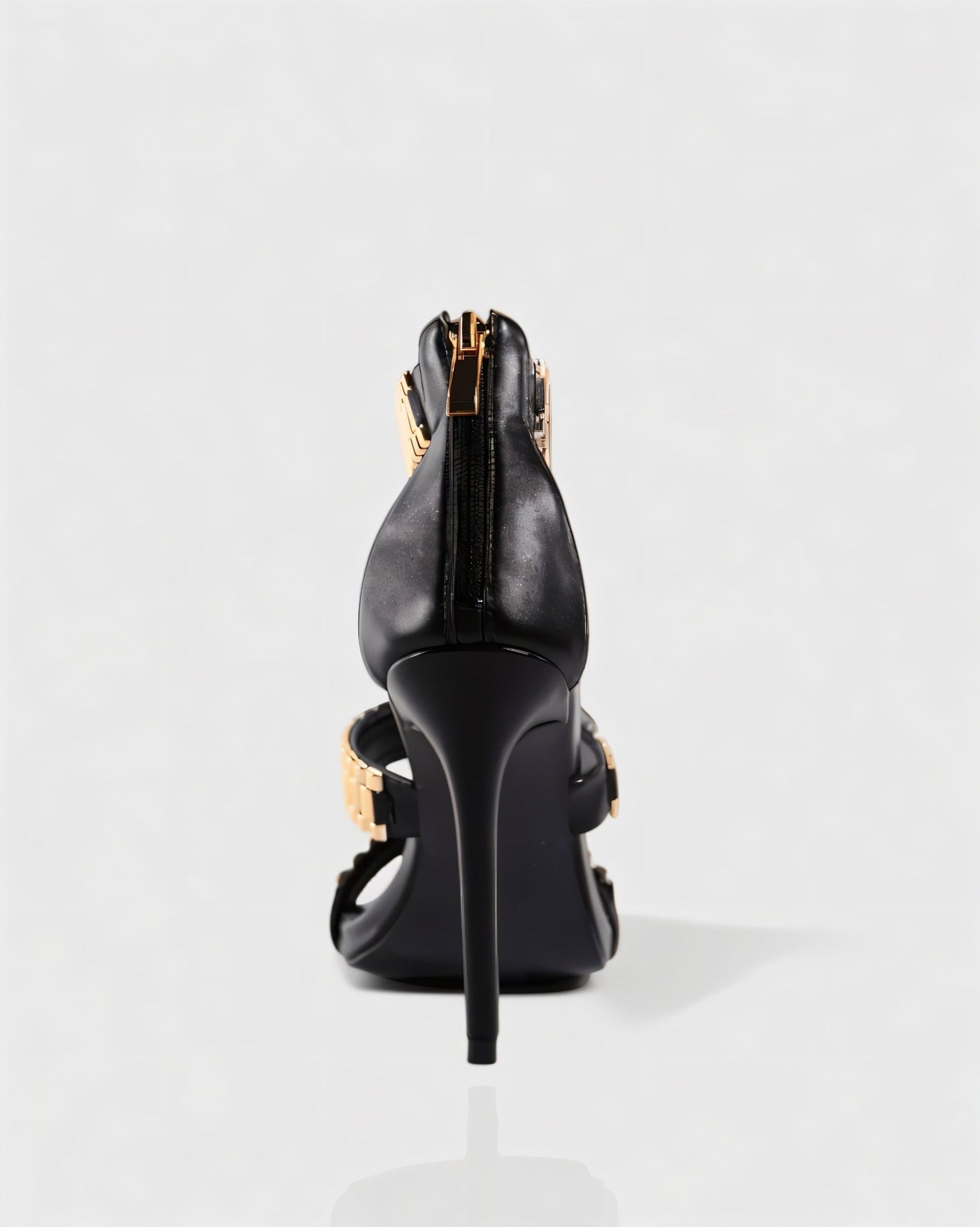 JILLY Watchband Strap Stiletto High Heels