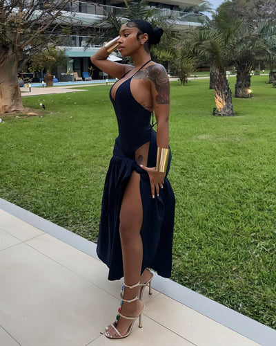 ATANA Knot Midi Dress