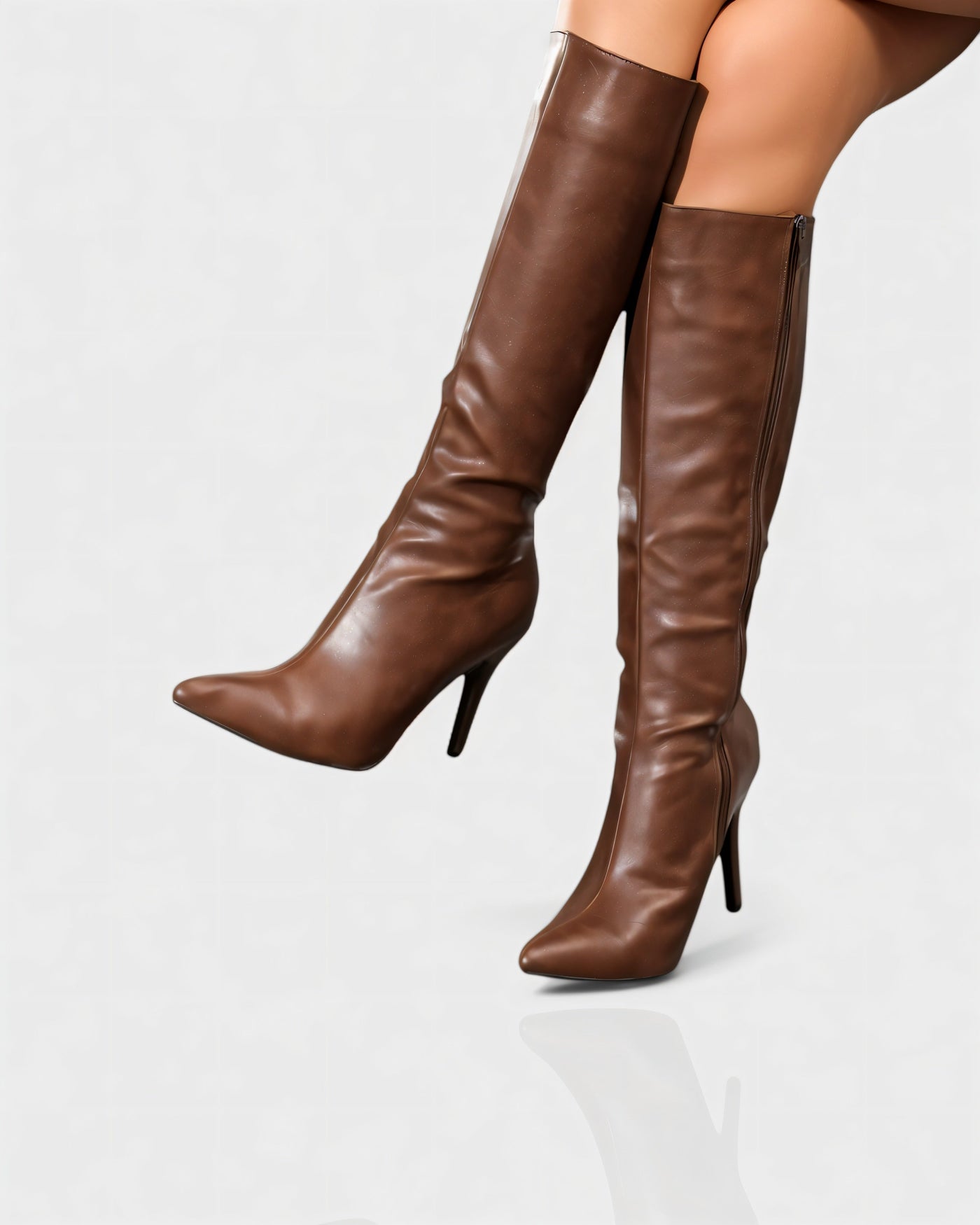 LORENE Pointed Toe Stiletto Heel Boots