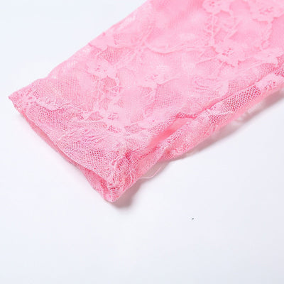 ELINA Lace Ribbon Jumpsuit