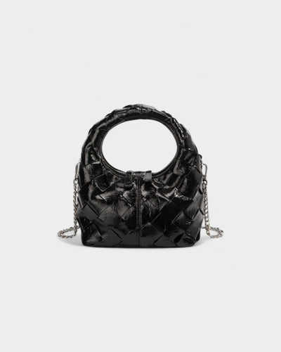 YENNIE Quilted Ring Handle Bag