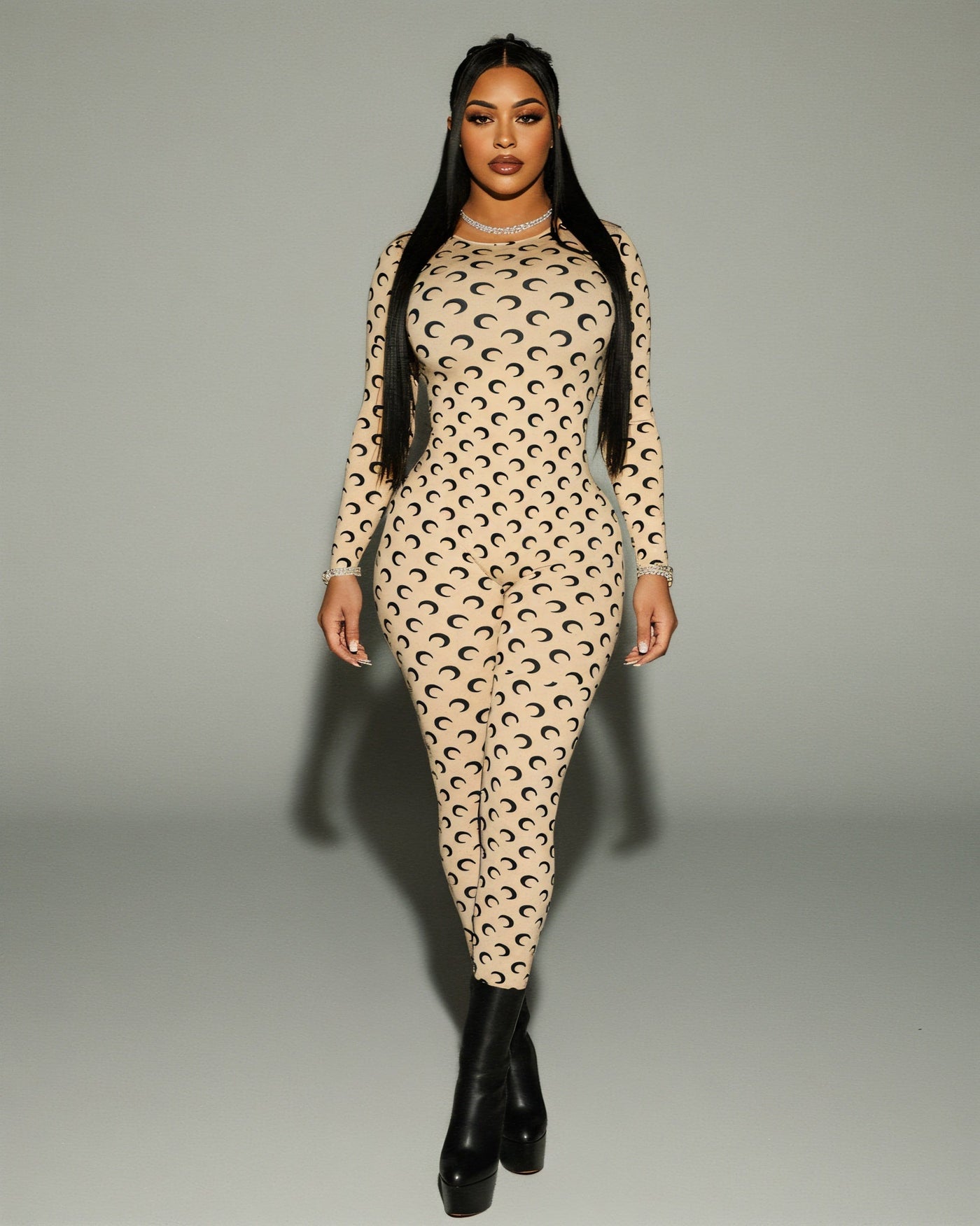 KIM Moon Pattern Jumpsuit