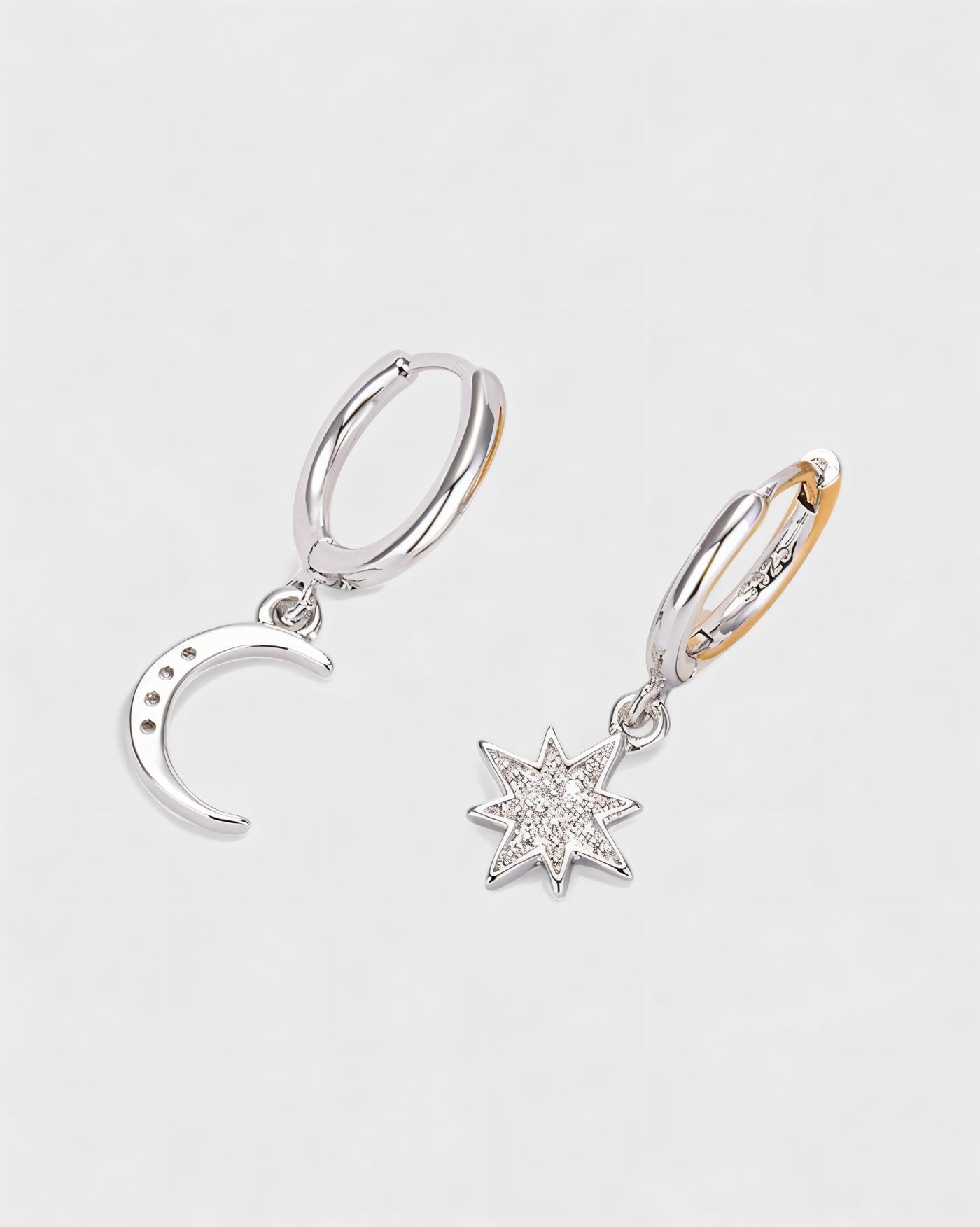 Celestial Star & Moon Earrings