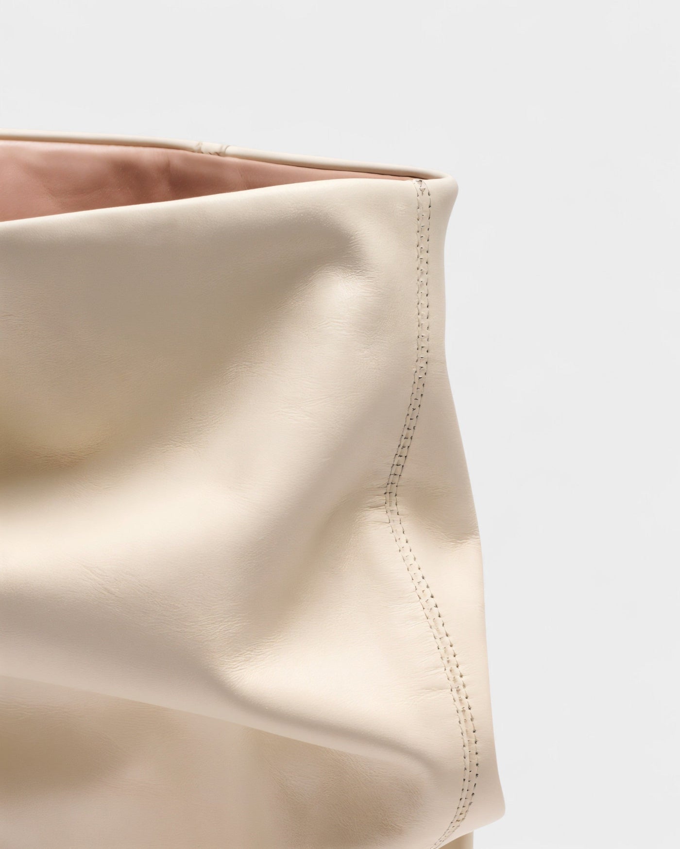 IRELLE Slouchy Faux Leather Pointed Wedge Heel Boots