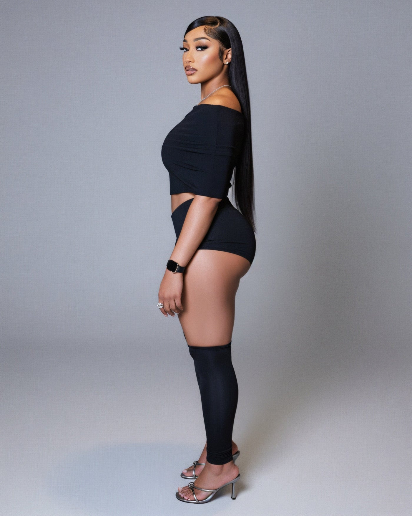 ROSE Off-Shoulder 3-Piece Set