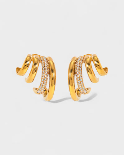 YSERA Stud Hoop Earrings