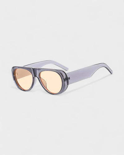 JONNA Oversized Oval Frame Sunglasses