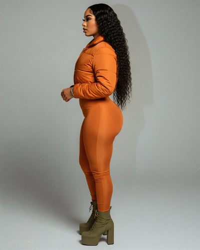 POPPY Crop Jacket Jumpsuit