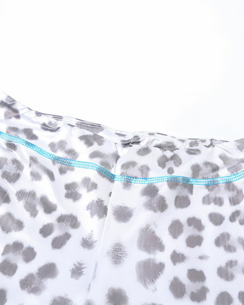 NOA Leopard Zip Up Top & Pants Set