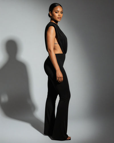 CIRELLE Cutout Straight-Leg Jumpsuit