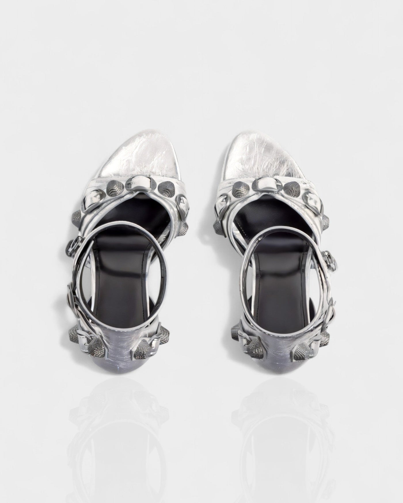 PALISSE Buckle Detail Stiletto Heels