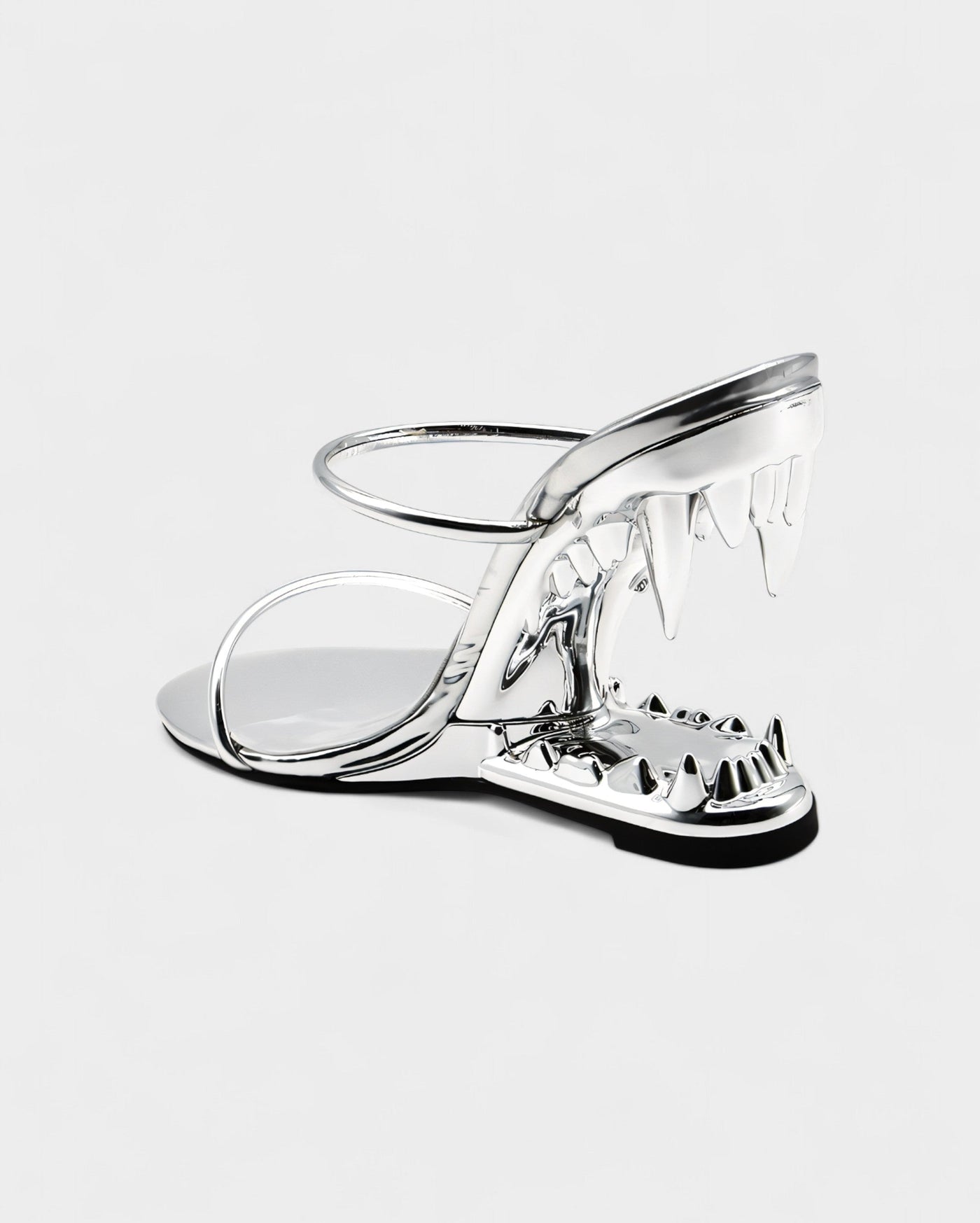 MALAYA Fang Sculpted Heel Sandals