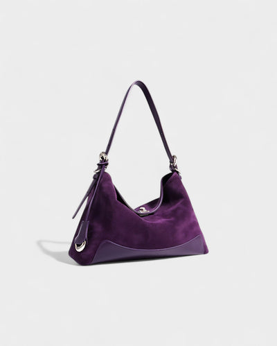 MAVINA Suede Tote Shoulder Bag