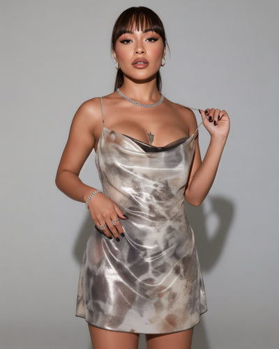 MIRA Backless Mirage Mini Dress