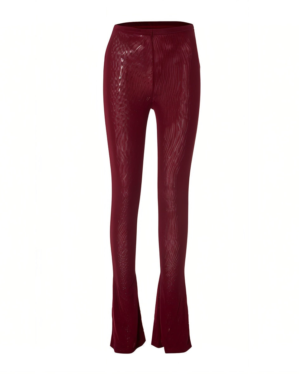 NANCY Bell-bottom Slim Flare Pants