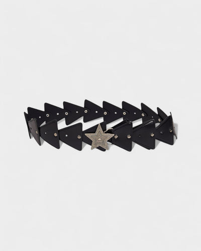 KELLY Triangle Studded Star Belt